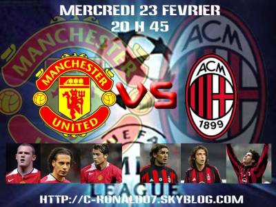 manchester united vs milan ac
